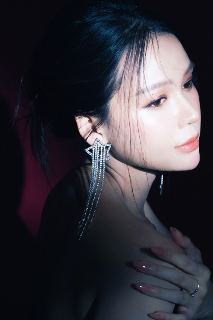 Cô giữ tinh thần thoải mái trong quá trình mang thai. 