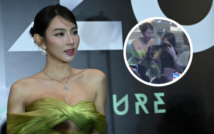 Một nữ ca sĩ 'quẩy' rơi tóc giả tại Làn Sóng Xanh, Thuỳ Tiên vội vã lụm giúp đối phương Ảnh 2