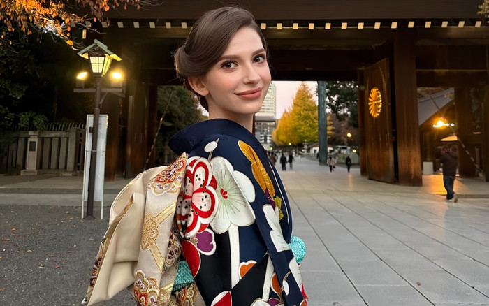 Nhan sắc thuần Ukraine của Tân hoa hậu Nhật Bản Ảnh 2