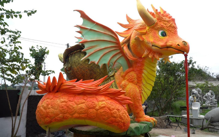 Linh vật rồng Bắc Giang lộ diện, diện mạo ra sao mà dân mạng khen rối rít? Ảnh 2