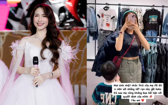 Hoà Minzy mỉm cười đối diện với những vết rạn chằng chịt sau khi sinh bé Bo Ảnh 2