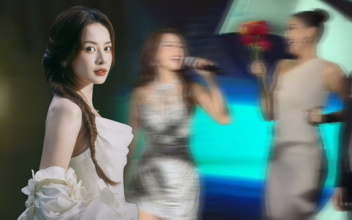 Chi Pu diện lại 'đồ cũ' chạy show tất niên tại Việt Nam, cực thân thiết với một nàng Hậu đình đám Ảnh 2