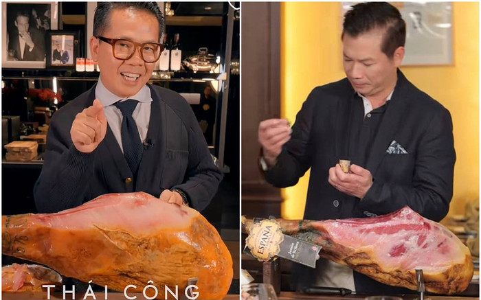 Cùng 'khoe' có 10 đùi heo muối phiên bản giới hạn, Shark Hưng và Thái Công gây xôn xao Ảnh 2