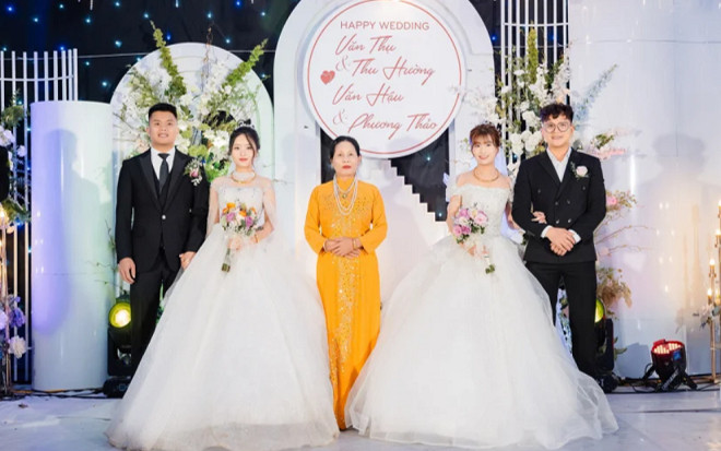 Đám cưới độc nhất vô nhị ở Phú Thọ: Hai anh em ruột cùng cưới 1 ngày, nghe lý do ai cũng gật gù tán đồng Ảnh 2