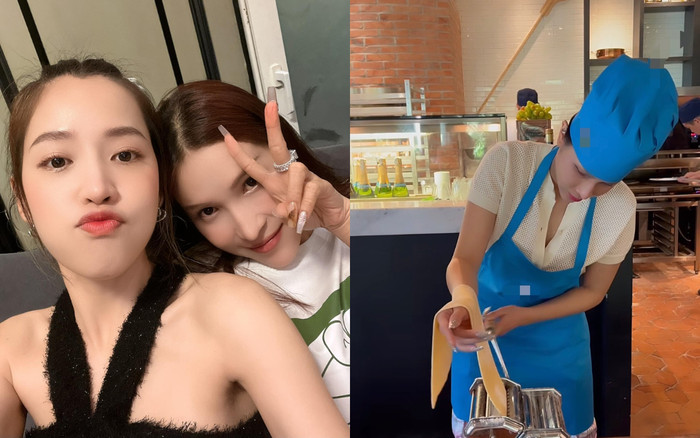 Khả Như thong thả học 'nữ công gia chánh' giữa tin đồn 'nghỉ chơi' với Puka Ảnh 2