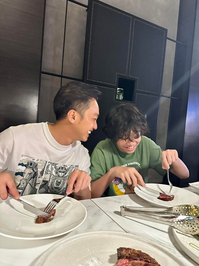 Cường Đô La khá cởi mở với chuyện tình cảm của con trai