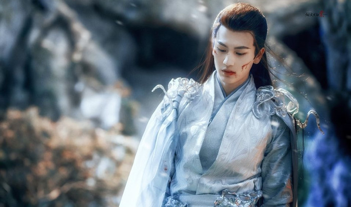 Tạo hình gây thương nhớ của Trương Lăng Hách trong Thương Lan Quyết. 