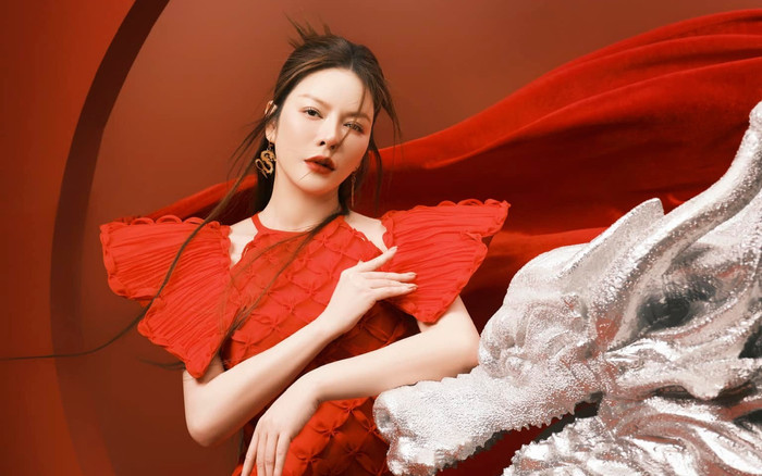 Lý Nhã Kỳ ấn định thời điểm cưới chồng trong bộ ảnh Tết Ảnh 2