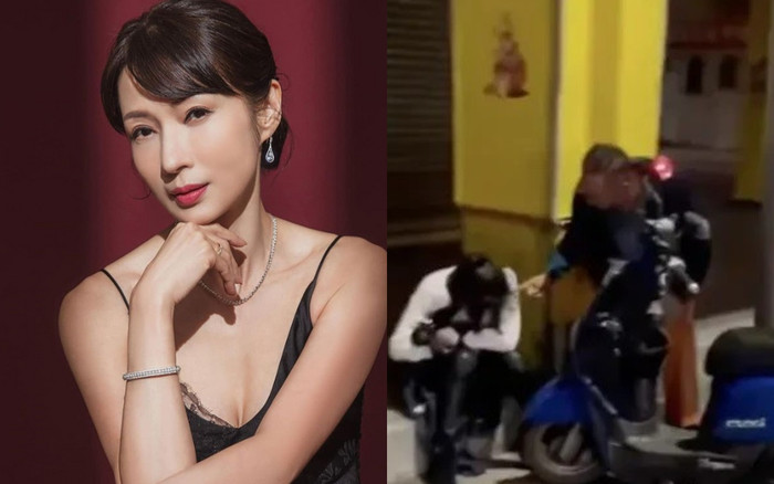 Nữ diễn viên Thúy Bình bị chồng đánh trên phố Ảnh 2