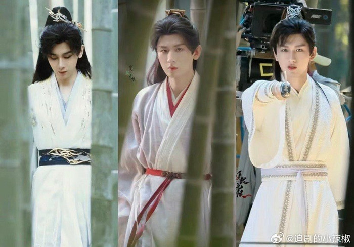 Thành Nghị vẫn đốn tim fan trong tạo hình cổ trang, song có lẽ bởi Lý Liên Hoa (phim Liên Hoa Lâu) đã để lại chấp niệm trong họ quá sâu sắc, nên nhiều người cảm thấy tạo hình mới không đủ gây ấn tượng. (Tạo hình Lý Liên Hoa ở giữa). 