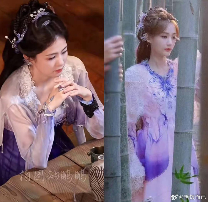 Với lợi thế nhan sắc, Lý Nhất Đồng lấn lướt luôn cả Bạch Lộc. 