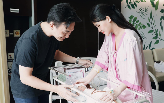 Lê Âu Ngân Anh trải lòng về tháng ngày làm mẹ bỉm sữa, tiết lộ những thay đổi sau sinh Ảnh 2