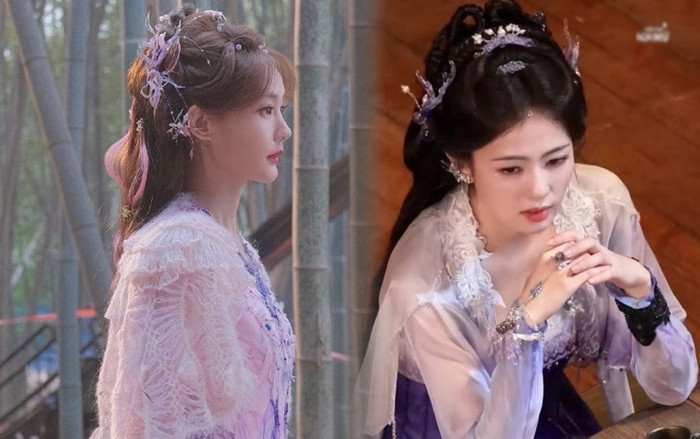 Đụng độ tạo hình với em gái, chị song sinh của Bạch Lộc khiến dân tình ngỡ ngàng vì quá đẹp Ảnh 2