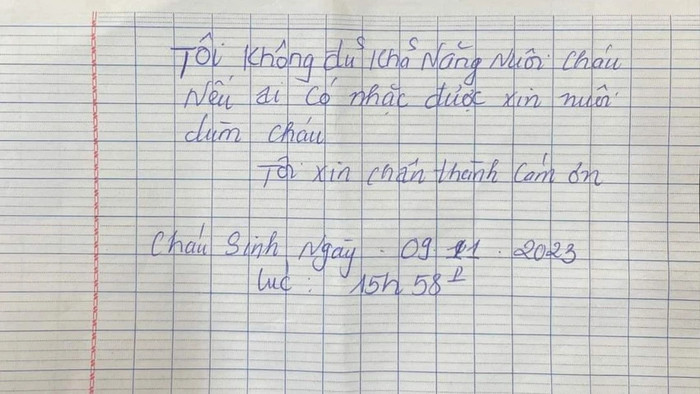 Bé gái 3 tháng tuổi bị bỏ rơi ở gần bãi rác, mẩu giấy để lại khiến ai nấy xót xa Ảnh 2