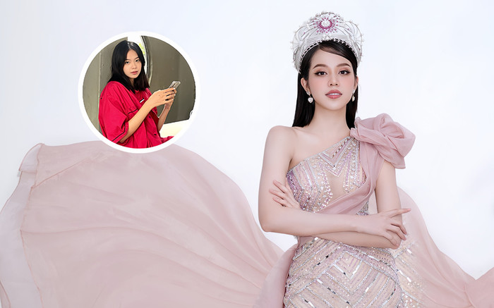 Loạt ảnh ngày chưa đăng quang của Thanh Thủy gây sốt trở lại, netizen tấm tắc: 'Hào quang sáng rực' Ảnh 2