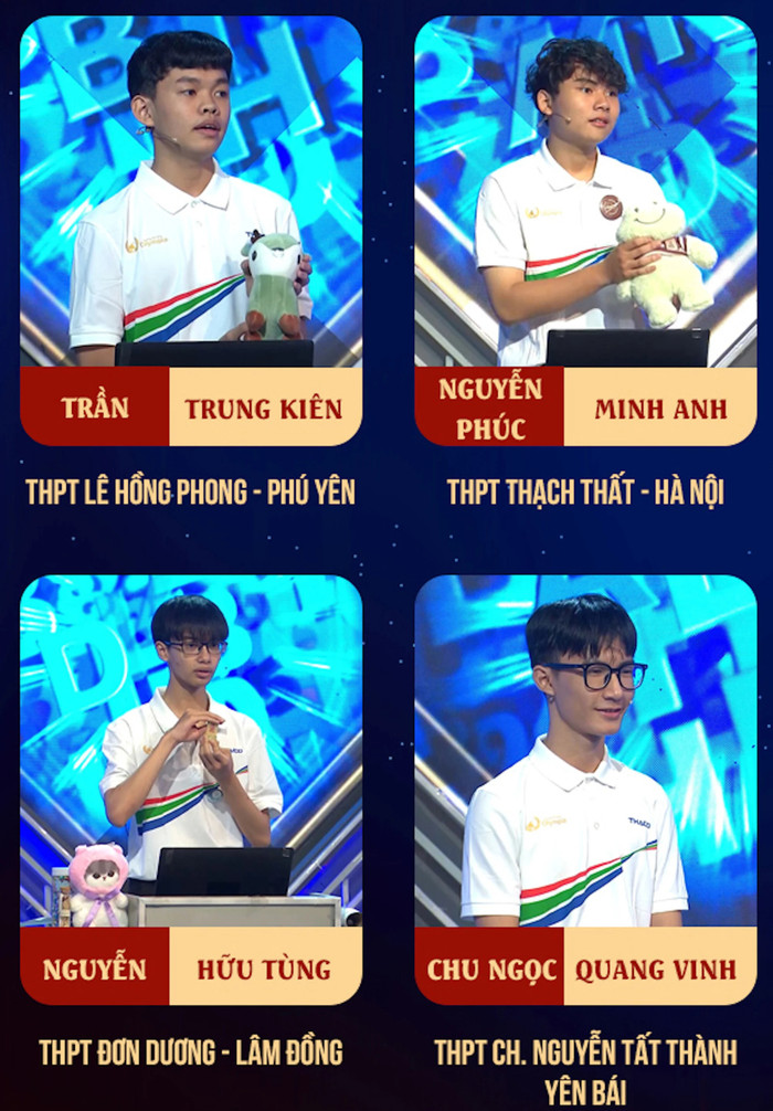 4 'nhà leo núi' cùng tranh tài tại  Qúy 1 Đường lên đỉnh Olympia năm 2024 