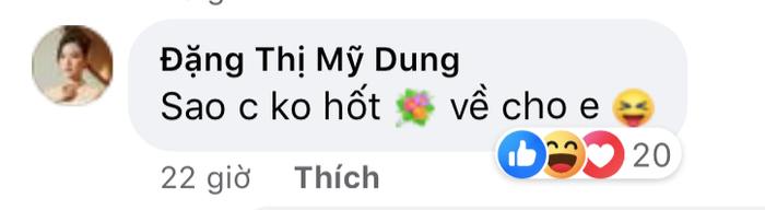 Tiến Luật và Midu bình luận bên dưới bài đăng của Mai Phương Thúy.