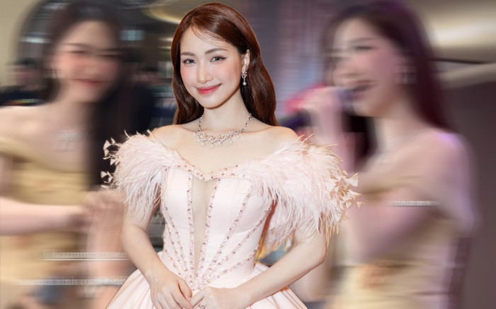 Hòa Minzy tương tác cực ngọt với fan trước khi lên sân khấu, nhan sắc khi bị 'quay lén' có gây thất vọng? Ảnh 2