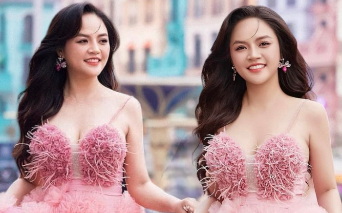 Thu Quỳnh đẹp tựa nàng thơ, nhan sắc mẹ bầu khiến dân tình mê mẩn Ảnh 2