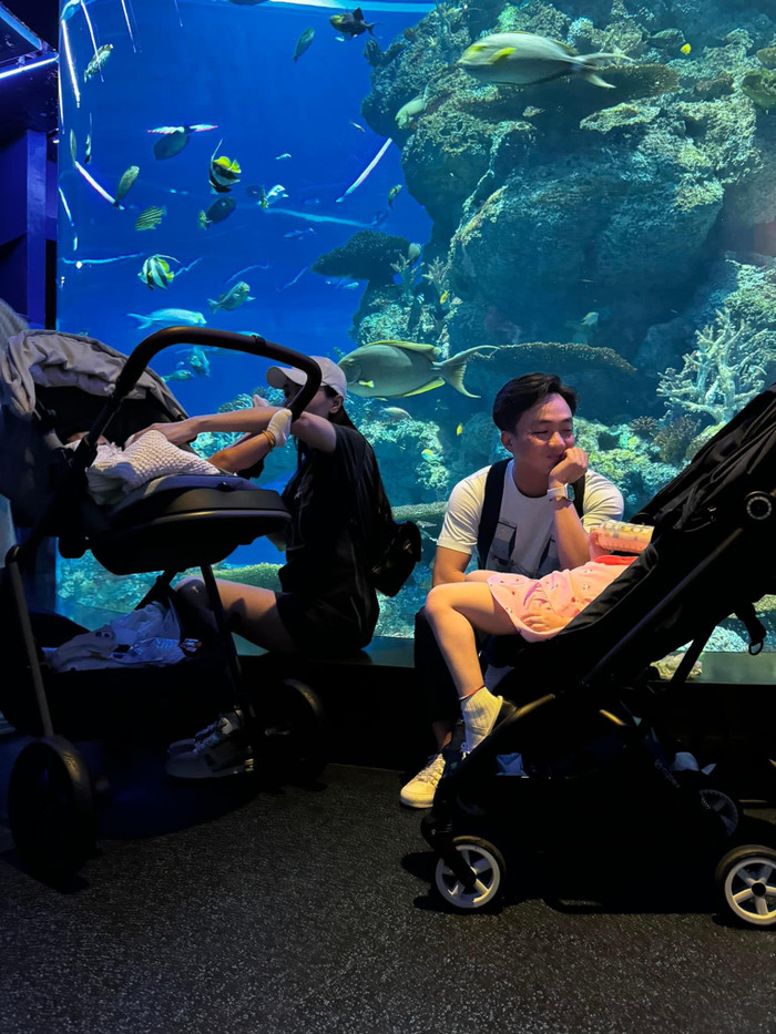 Kể từ khi kết hôn, anh chăm chỉ đăng tải hình ảnh ấm áp bên gia đình nhỏ của mình.&nbsp;