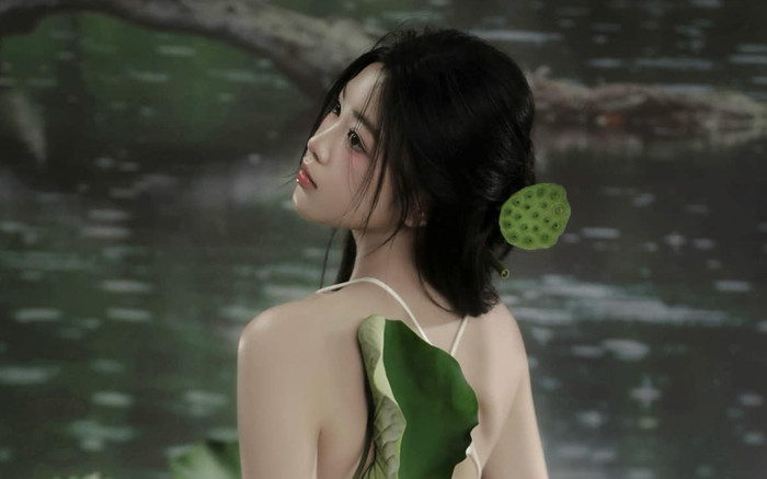 Con gái Quyền Linh hở bạo, không ngại khoe vai và lưng trần Ảnh 2
