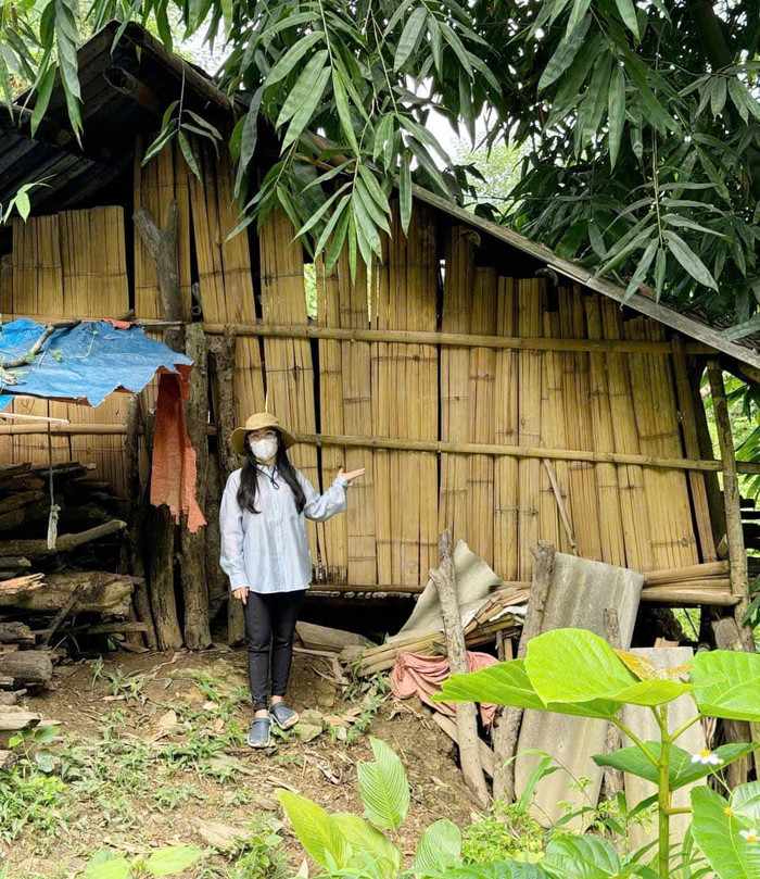 Bà Mailisa sẽ khởi công xây dựng 4 căn nhà tình thương cho người dân vùng núi.