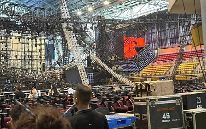 Miss Cosmo hủy đêm bán kết sau sự cố sập sân khấu Ảnh 2