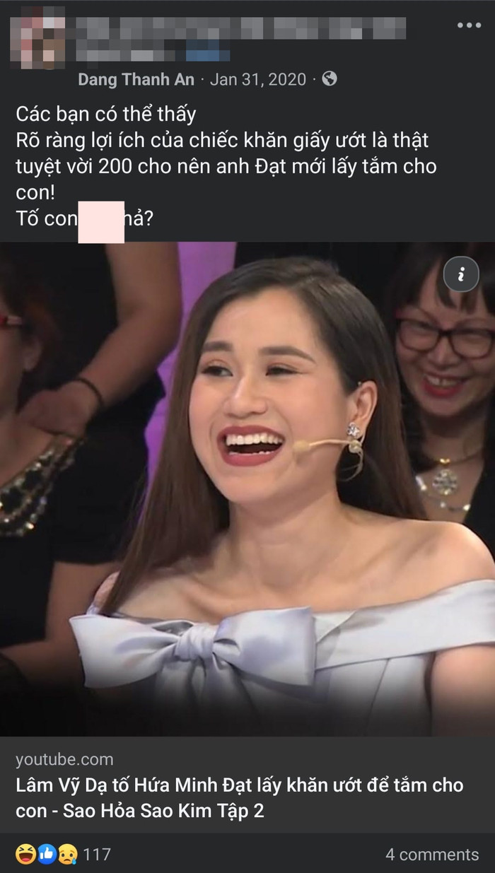 Negav đã có phát ngôn tấn công đến Lâm Vỹ Dạ.