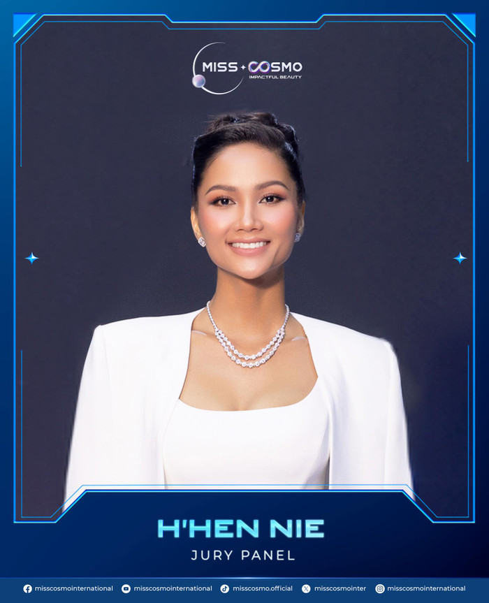 H'Hen Niê - Ban giám khảo Miss Cosmo 2024. 