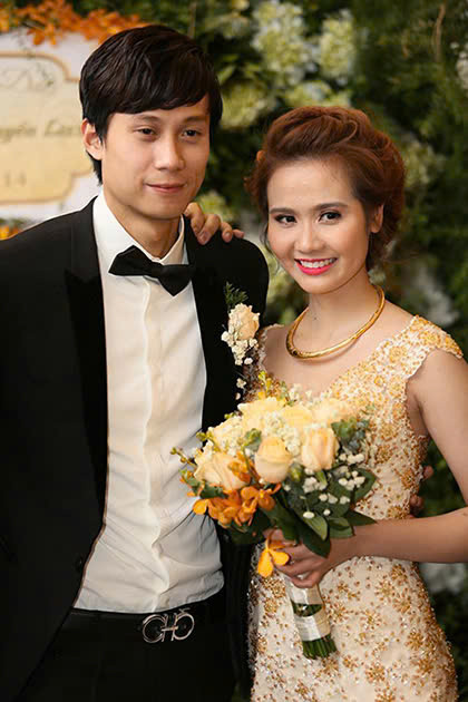 Huyền Lizzie kết hôn năm 2014