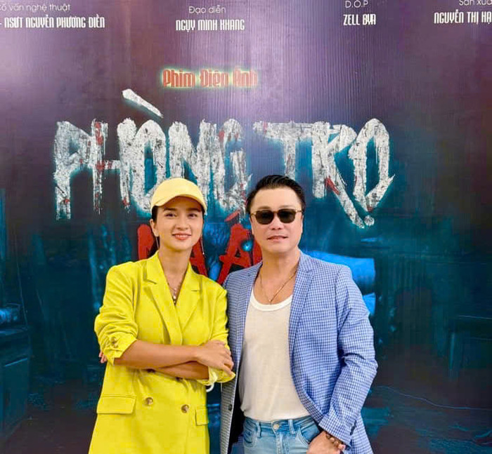 Lý Hùng đóng vai chồng của Kim Tuyến.
