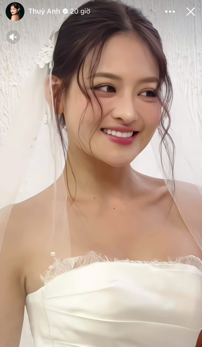Cô dâu Thùy Anh xinh đẹp