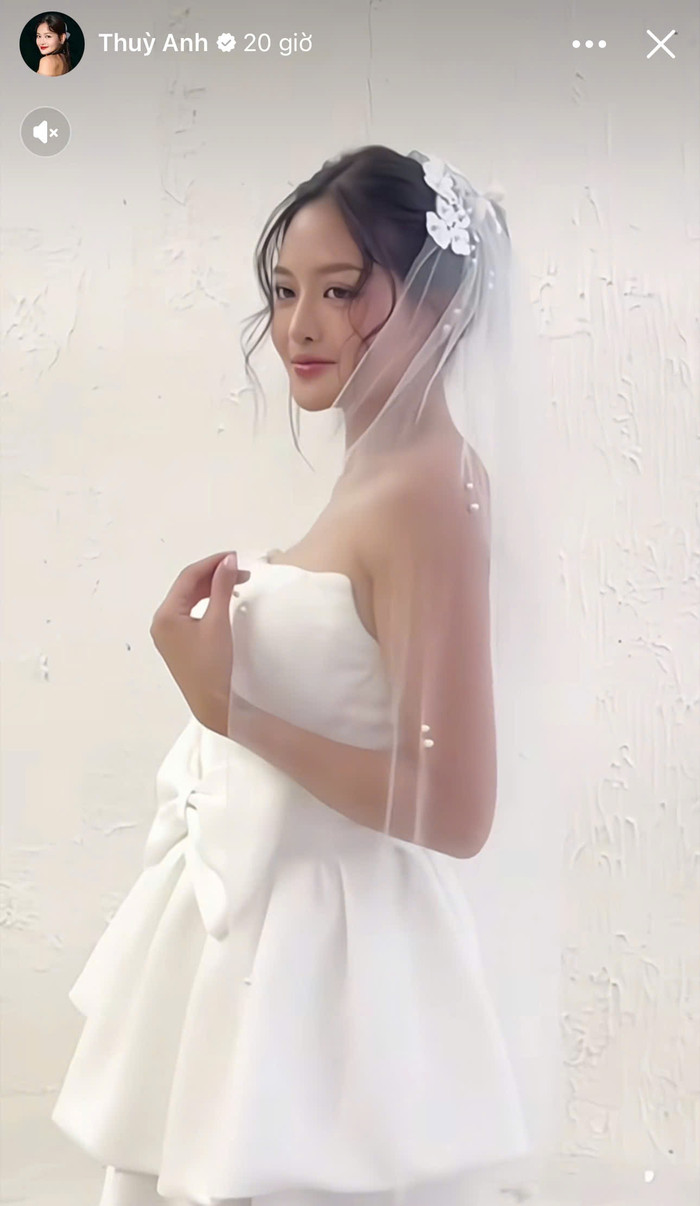 'Bạn gái' Đình Tú chính thức tung ảnh cưới Ảnh 2