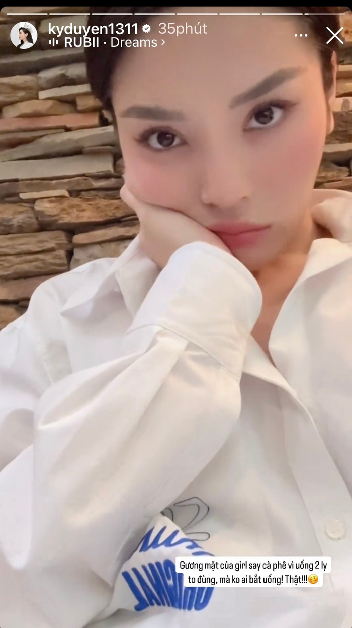 Hoa hậu Kỳ Duyên xuất hiện trong tình trạng đang say.