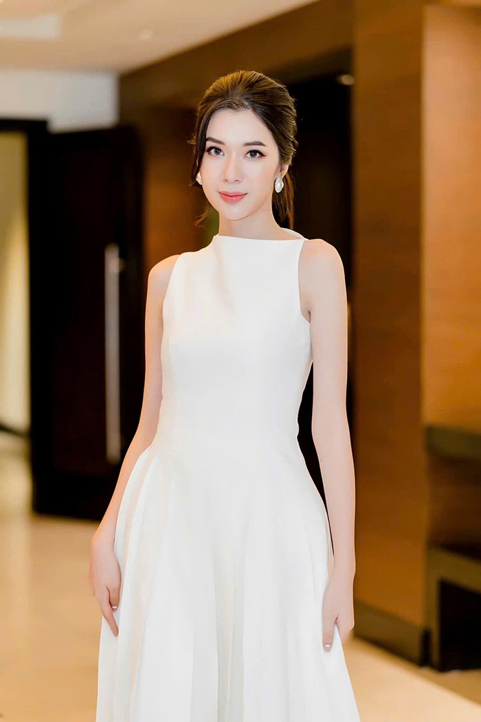 Lương Ý Như từng lọt top 10 cuộc thi Hoa hậu Hoàn vũ Việt Nam 2019.