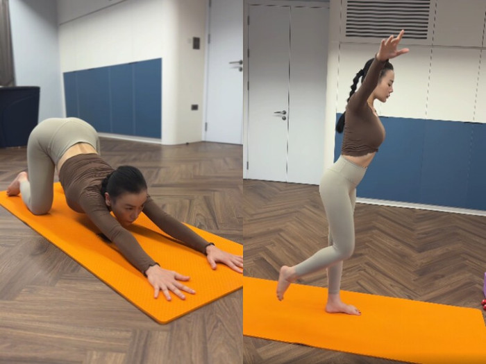 Bà xã Shark Bình được khen ngợi vóc dáng nảy nở, đẫy đà sau sinh.&nbsp;