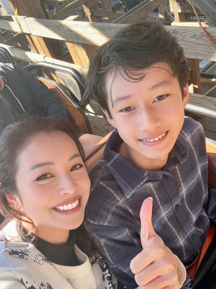 Bảo Nam được nhận xét như bản sao của bố.