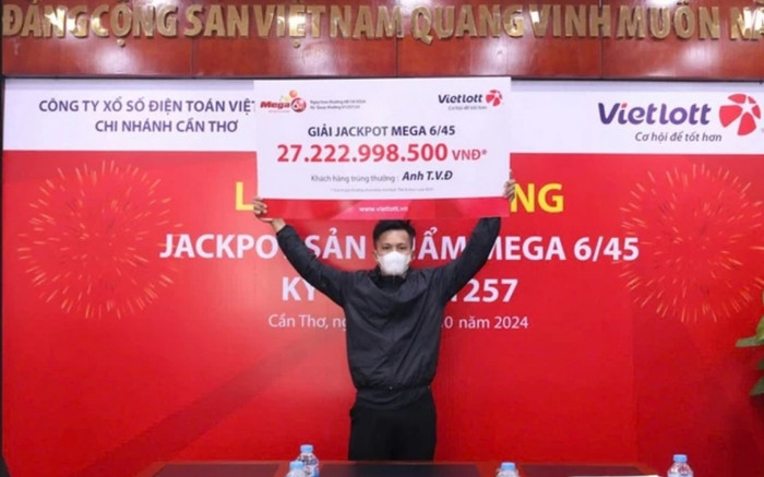 'Nuôi' số hơn 3 năm, người đàn ông bất ngờ trúng độc đắc 27 tỷ đồng Ảnh 2