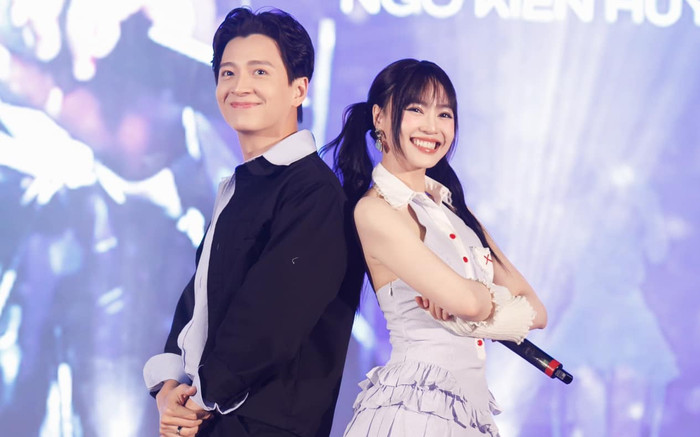 Ninh Dương Lan Ngọc làm ca sĩ, nhận show đi hát cùng Ngô Kiến Huy? Ảnh 2