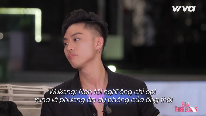 Nam DJ cho rằng Michael Trương thiếu quyết đoán trong tình cảm, Yuna Vũ chỉ là phương án dự phòng. 