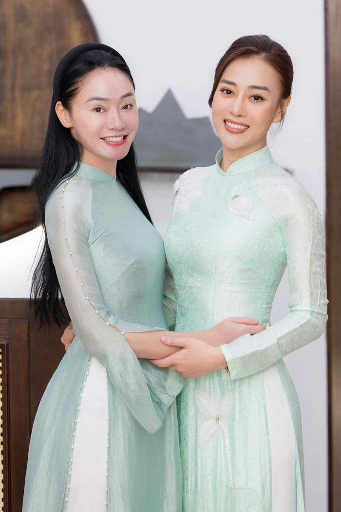 Quách Thu Phương và Phương Oanh có mối quan hệ thân thiết.