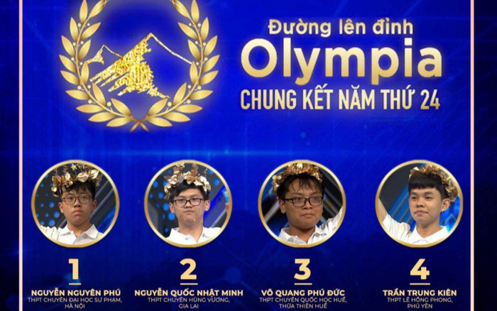 Ai sẽ giành ngôi vô địch Chung kết Đường lên đỉnh Olympia 2024? Ảnh 2