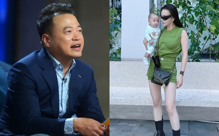 Phản ứng của Shark Bình khi ngắm Phương Oanh quyến rũ bế con trai dạo phố Ảnh 2