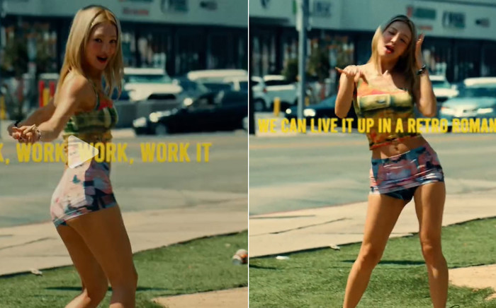 Diện váy ngắn cũn cỡn nhảy múa trên phố, nữ ca sĩ nổi tiếng gây tranh cãi Ảnh 2