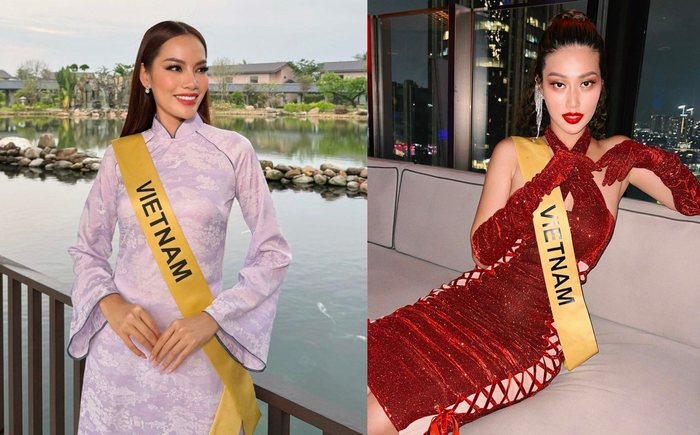 Thời điểm thi Miss Grand International, Lê Hoàng Phương - Thiên Ân 'bùng nổ' truyền thông trong nước lẫn quốc tế.