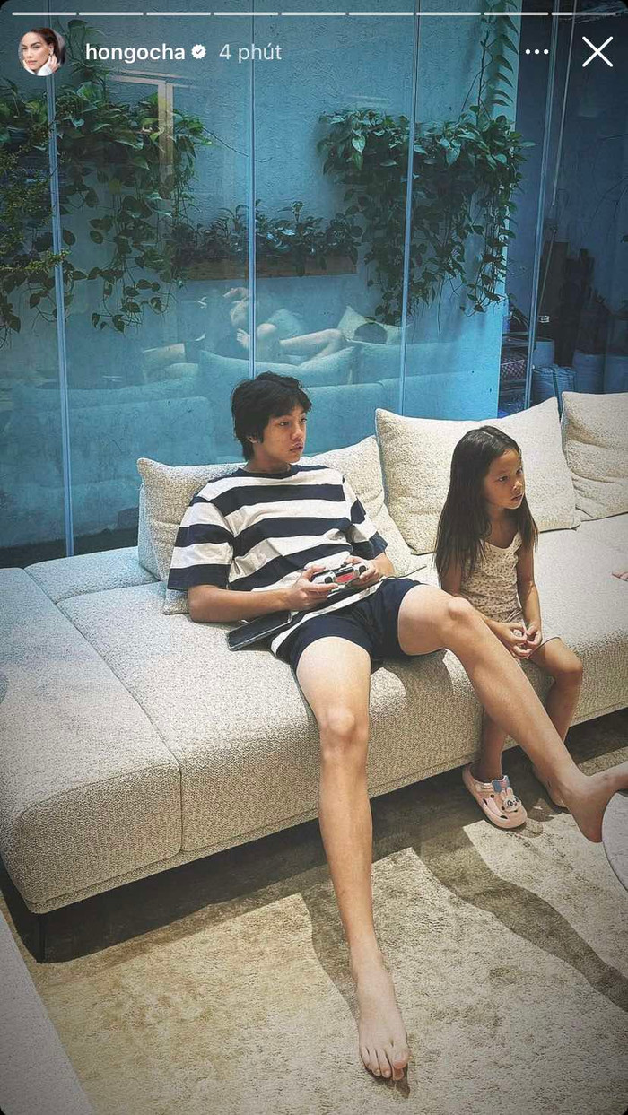 Hình ảnh mới nhất của Subeo nhà Hồ Ngọc Hà. Ảnh: Instagram hongocha
