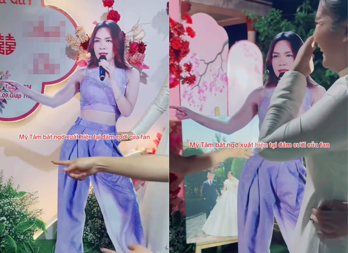 Mỹ Tâm 'xuất hiện' trong đám cưới của fan, cái kết khiến nhiều người ngã ngửa Ảnh 1