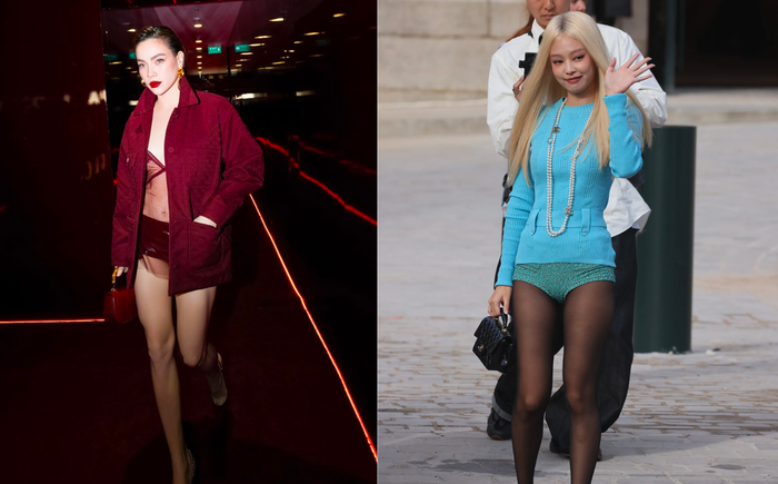 Hàn Quốc có Jennie (BLACKPINK), Việt Nam có Hồ Ngọc Hà 'lăng xê' mốt không quần.