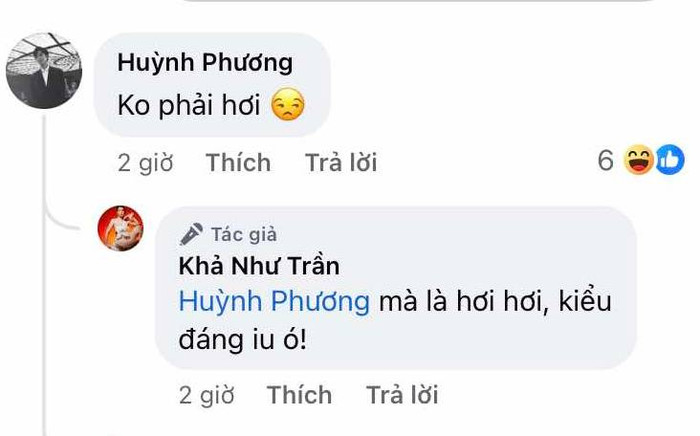 Huỳnh Phương khẳng định Khả Như không phải 'hơi khó tính'.