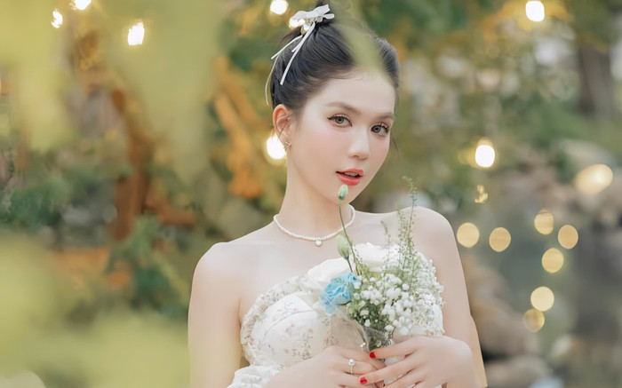 Đối thủ Hoa hậu Quế Anh xinh hơn Ngọc Trinh năm 18 tuổi Ảnh 2